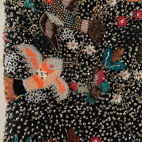 alice + olivia beaded Ellen dress, size 4 - Picture 4 of 8